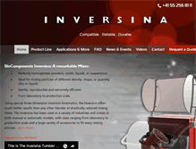 Tablet Screenshot of inversina.com